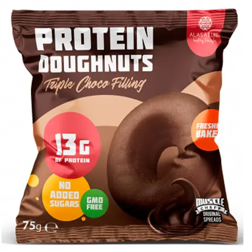 Protein Doughnuts Triple Choco Filling 75g