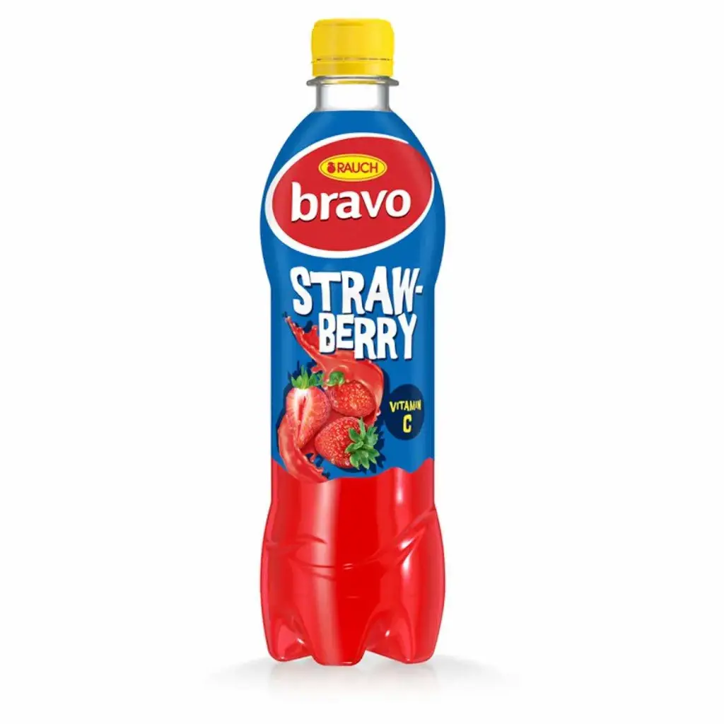 Rauch Bravo Strawberry 500ml