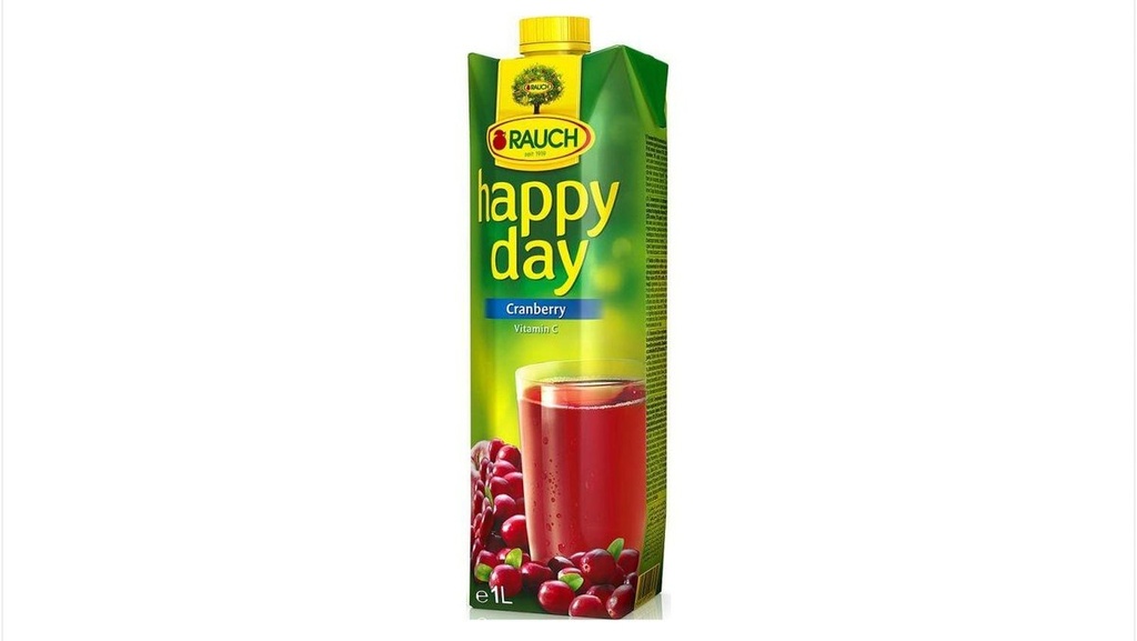 Rauch Happy Day Cranberry Juice 1L