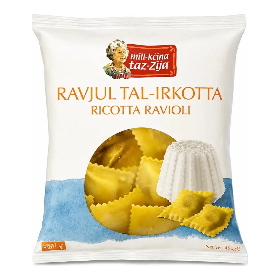 Mill Kcina Taz Zija Ravjul Irkotta, 600g 