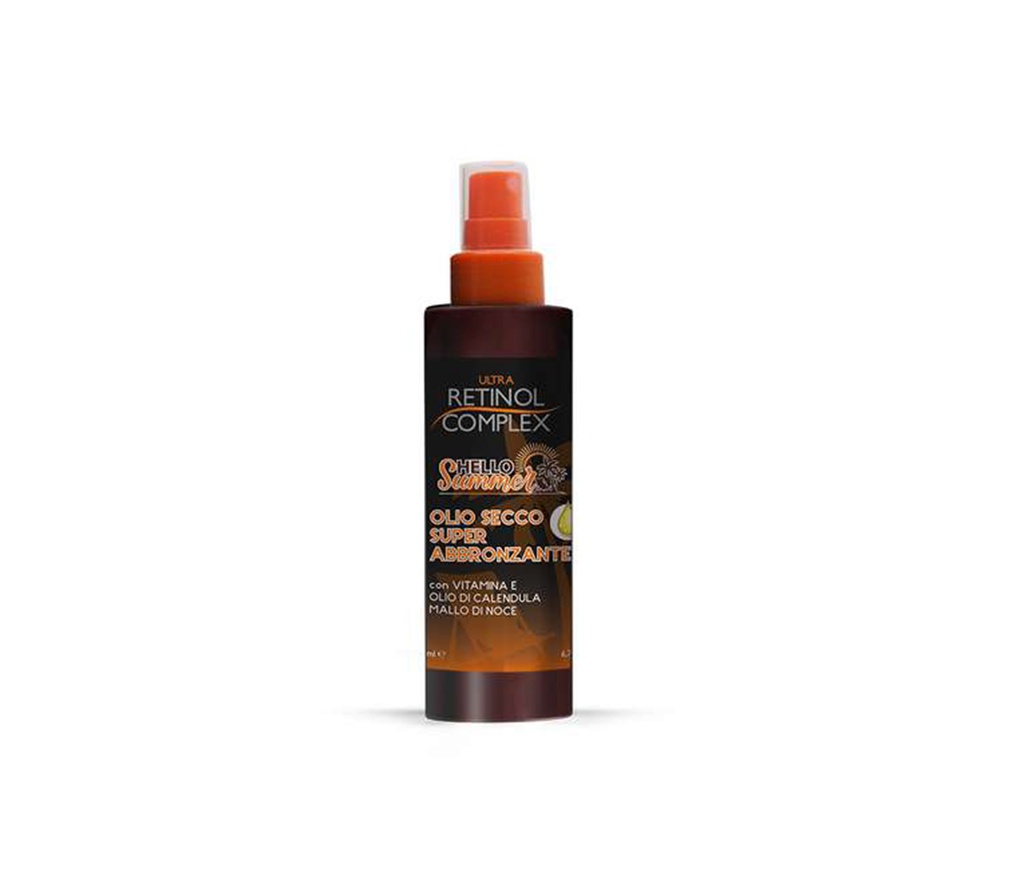 Retinol Complex Hello Summer Super Tanning Dry Oil 200Ml