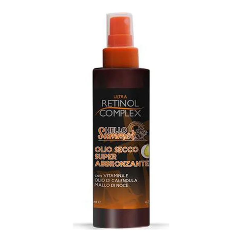 Retinol Complex Hello Summer Super Tanning Dry Oil 200Ml