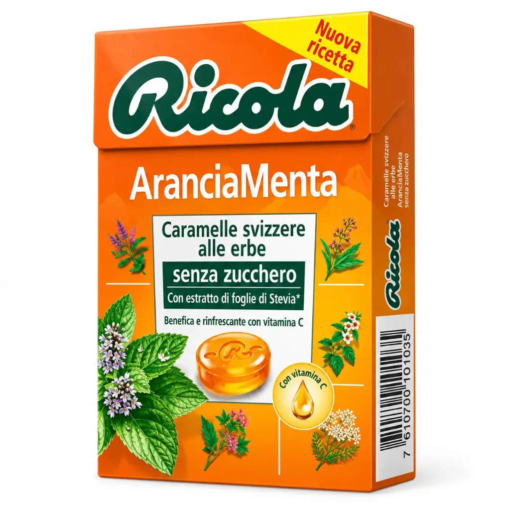 Ricola Orange Mint Sweets 50g