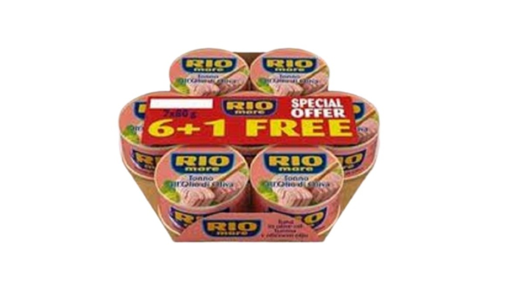 Rio Mare Tuna in Olive Oil 7 x 80 g 
