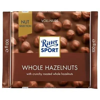 Ritter Sport Whole Hazelnuts 100g