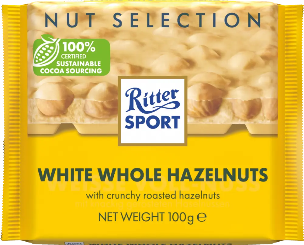 Ritter White Whole Hazelnuts 100G