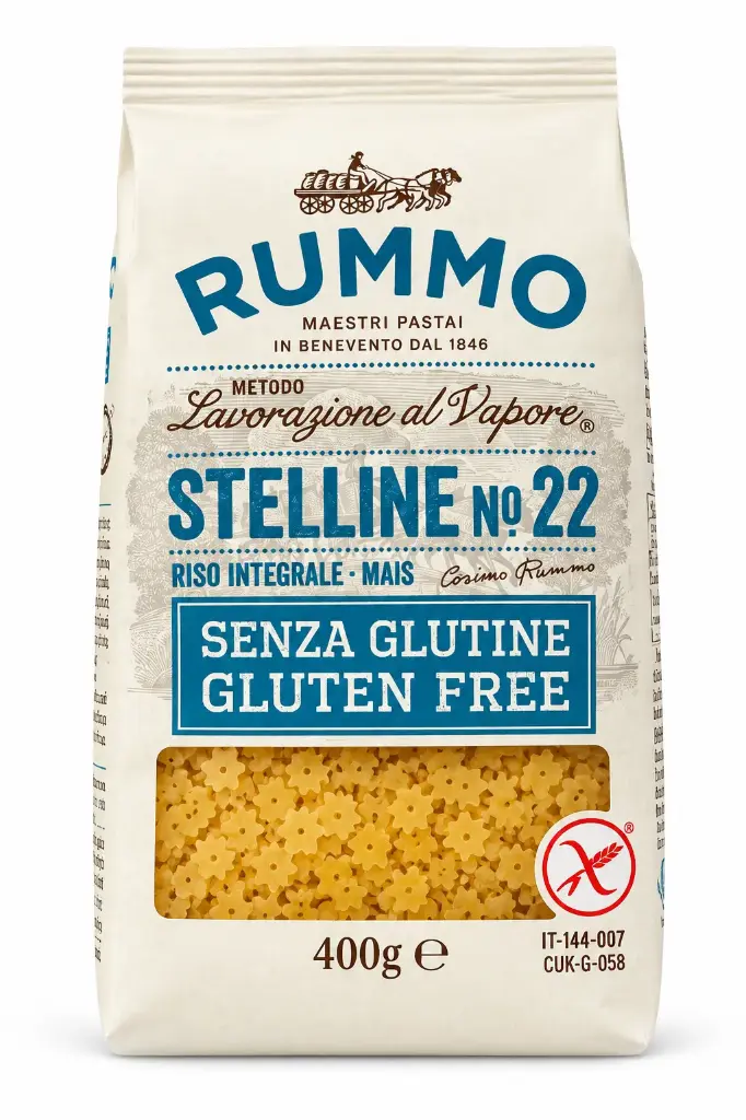 Rummo Stelline N.º 22 Gluten Free 400 g