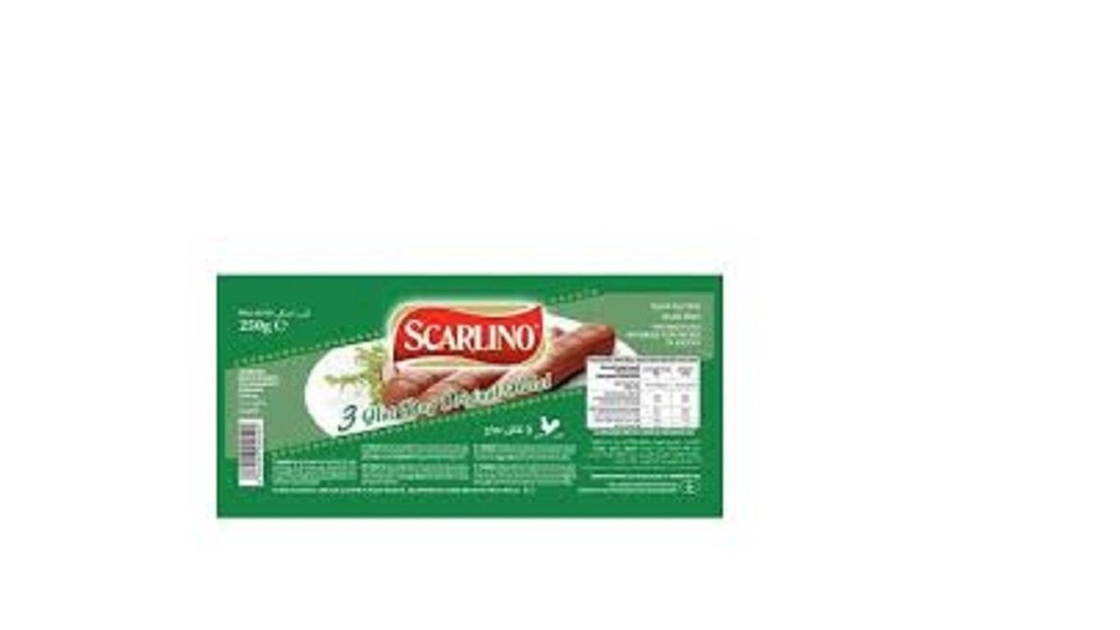 Scarlino Wurstel Original Halal 250G