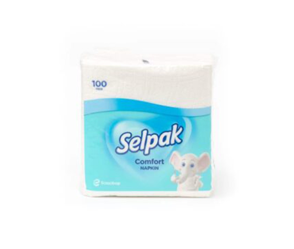 Selpak Comfort Napkin, Pack Of 100