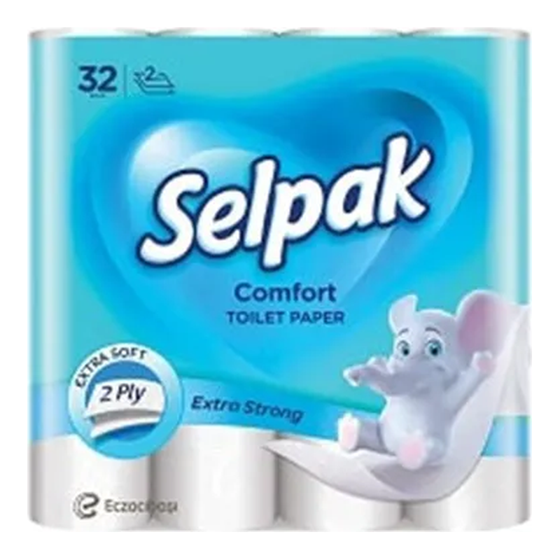 Selpak Comfort Toilet Paper Pack Of 32 Rolls