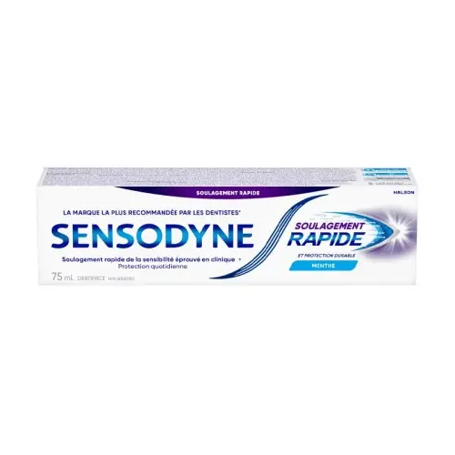 Sensodyne Paste Rapid Action Min Purple 75ml