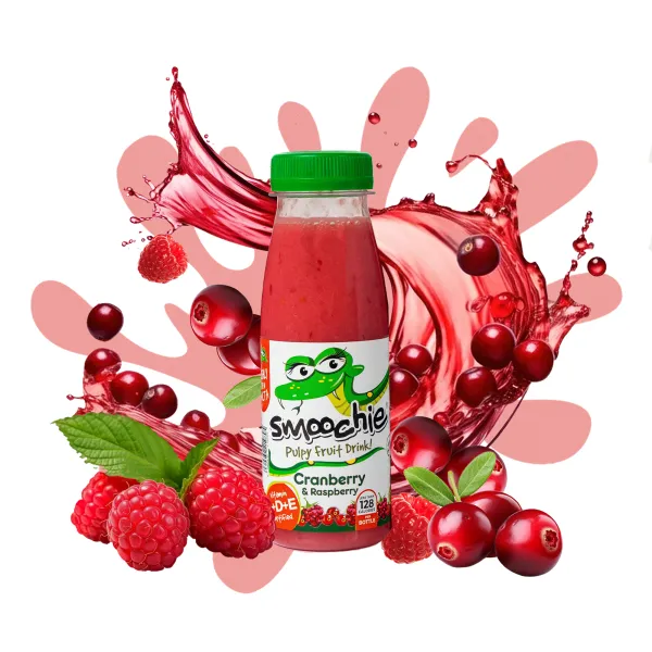 Smoochie Cranberry & Raspberry 250ml