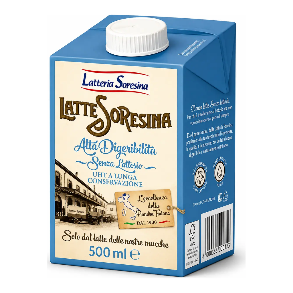 Soresina Lacto Free Milk 500ml