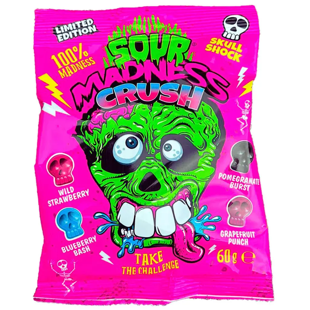 Argo Sour Madness Crush Hard Candies 60g