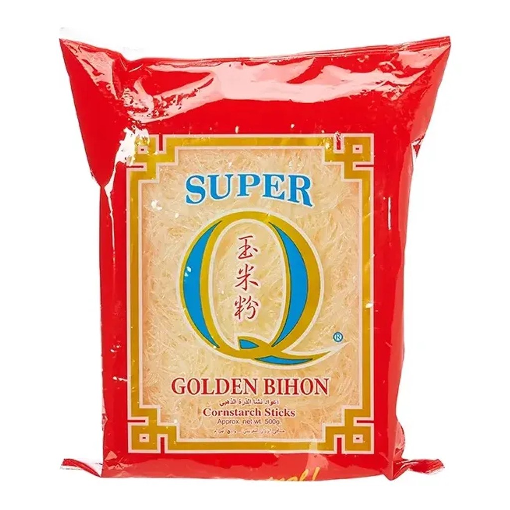 Super Q Golden Bihon Cornstarch Sticks 454g