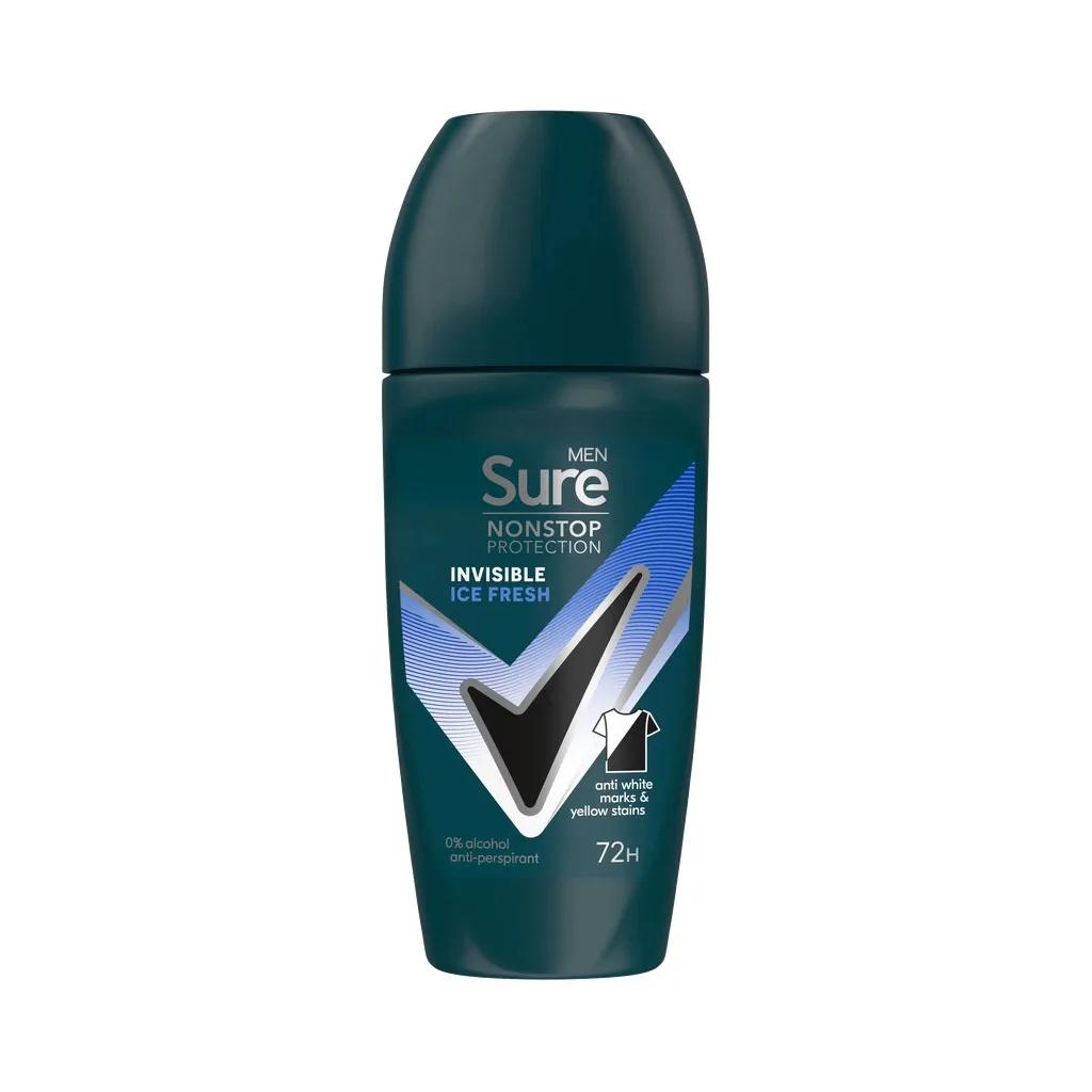 Sure FM Roll On Invisible Ice 50ml Non-Stop 50ml