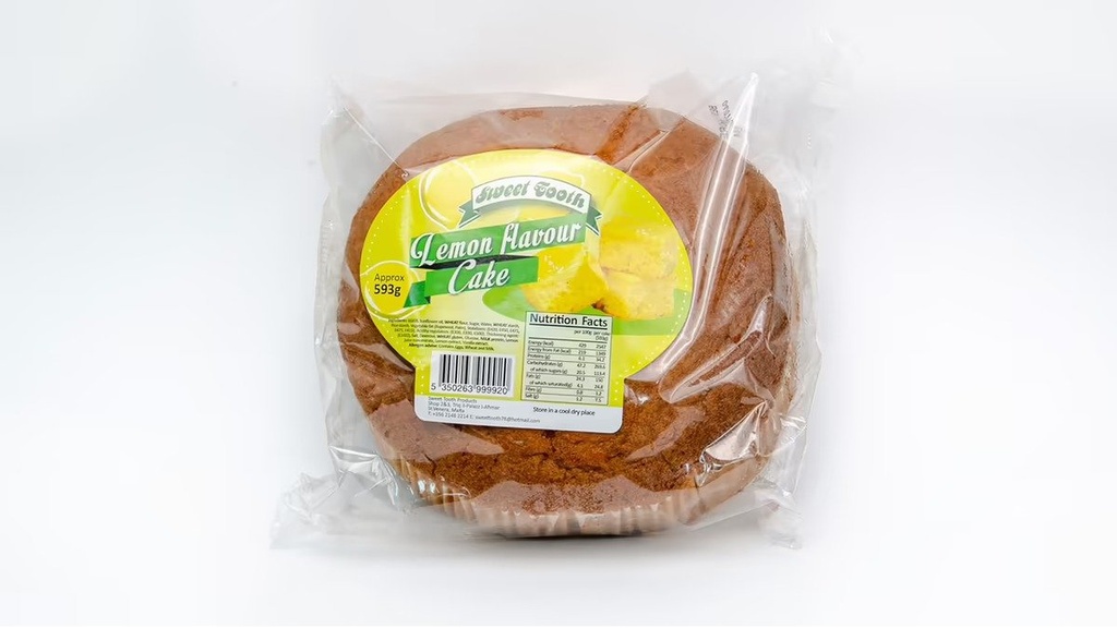 Sweet Tooth Lemon Cake 593G