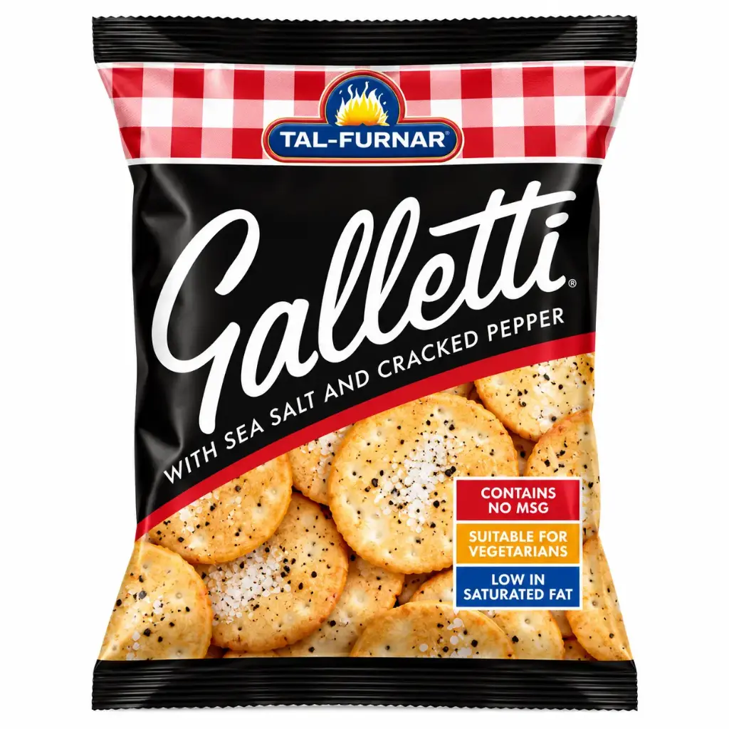 Tal-Furnar Galetti Sea Salt & Pepper 70g