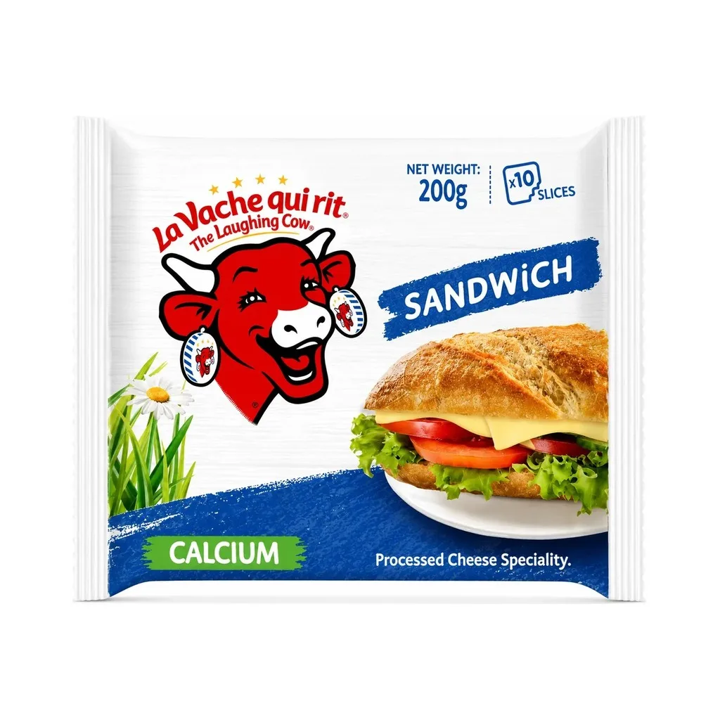 The Laughing Cow Sandwich Original Slices 200g