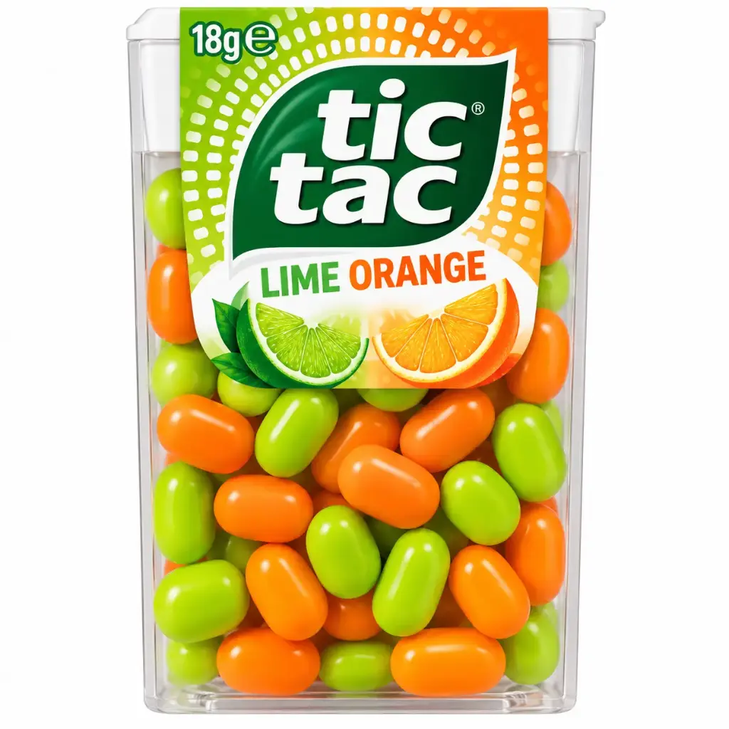 Tic Tac Lime Orange 18G
