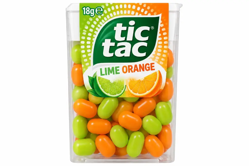 Tic Tac Lime Orange 18G