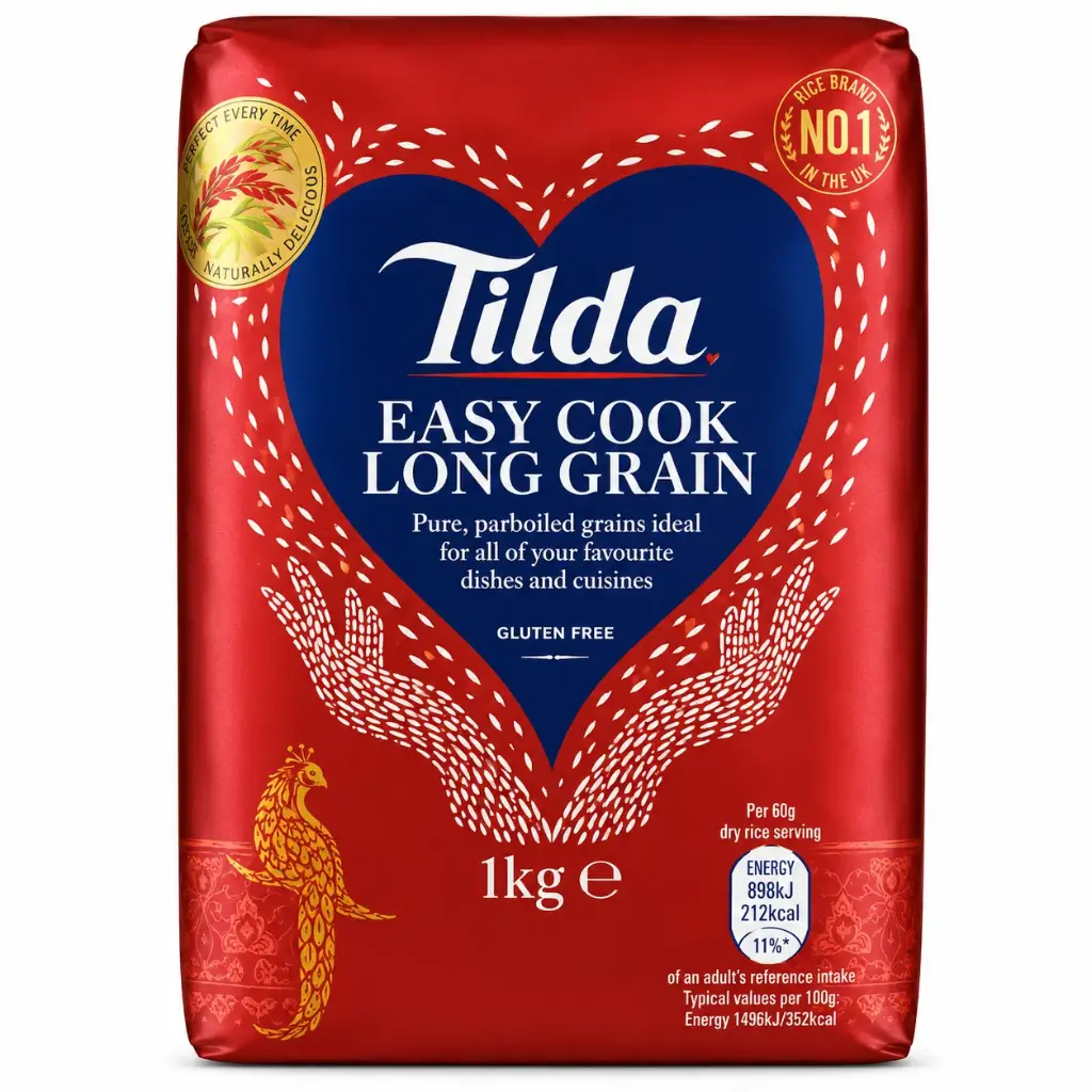 Tilda Easy Cook Long Grain Rice 1Kg