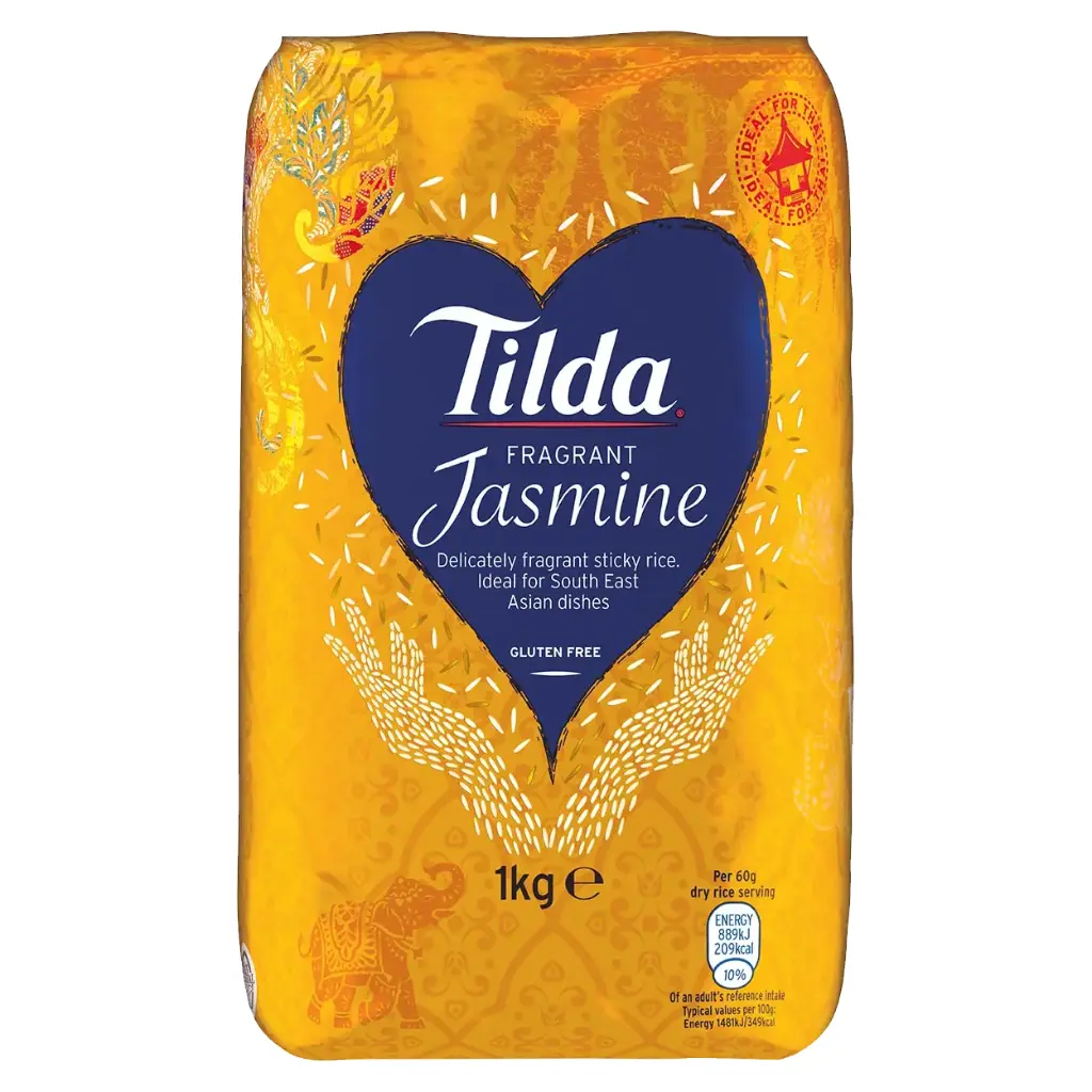 Tilda Jasmine Rice GF 8x1 Kg