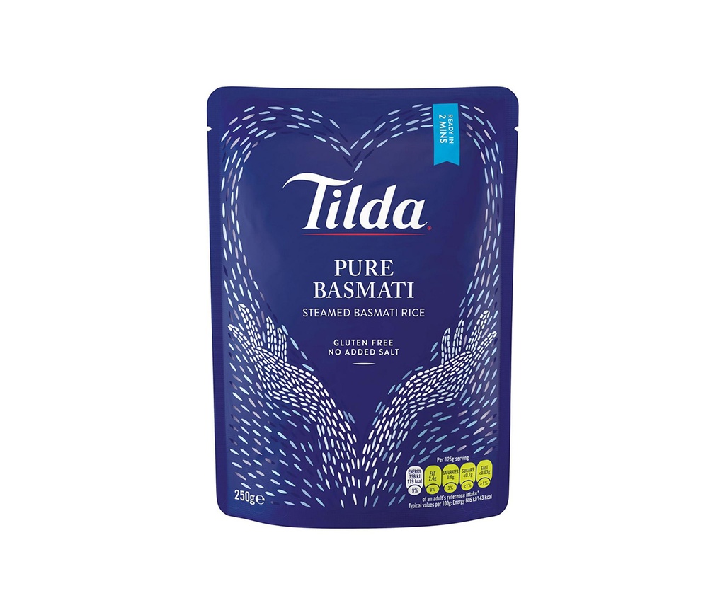 Tilda Pure Basmati Rice Gluten-Free 250g