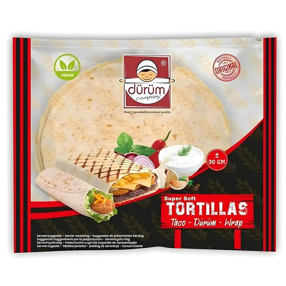 Tortillas Durum Wrap 540g
