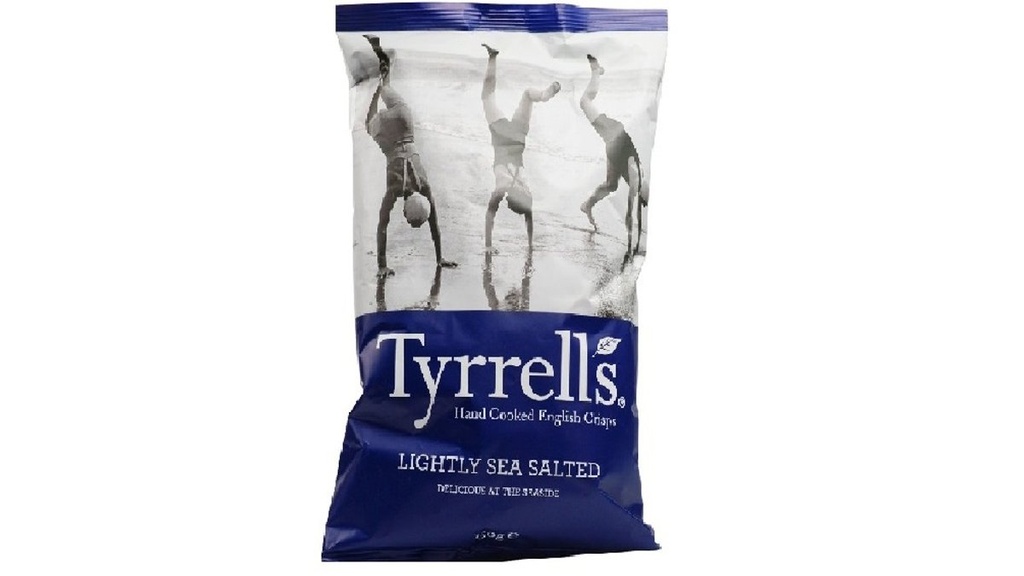 Tyrell'S Lightly Sea Salted 150g