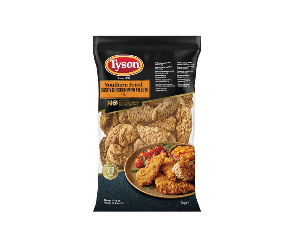 Tyson Sfc Chicken Breast Fillets 1Kg