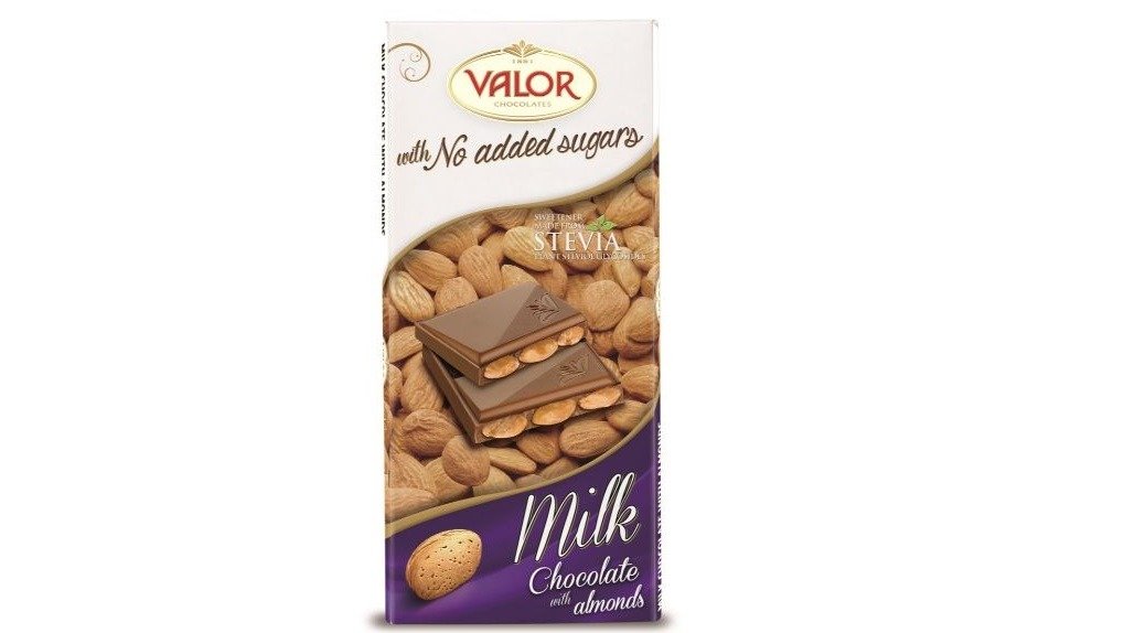 Valor Milk Chocolate With Almonds 150G