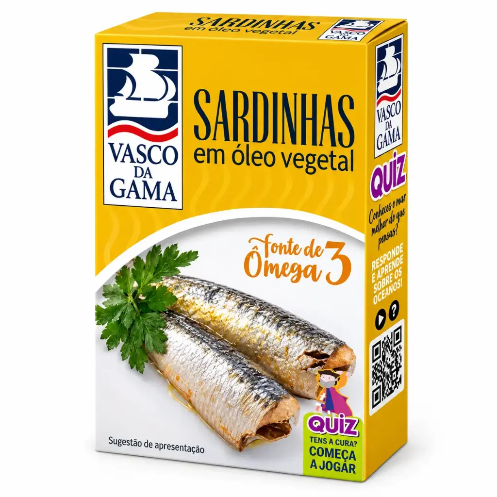 Vasco Da Gama Sardines in Vegetable Oil 120g 