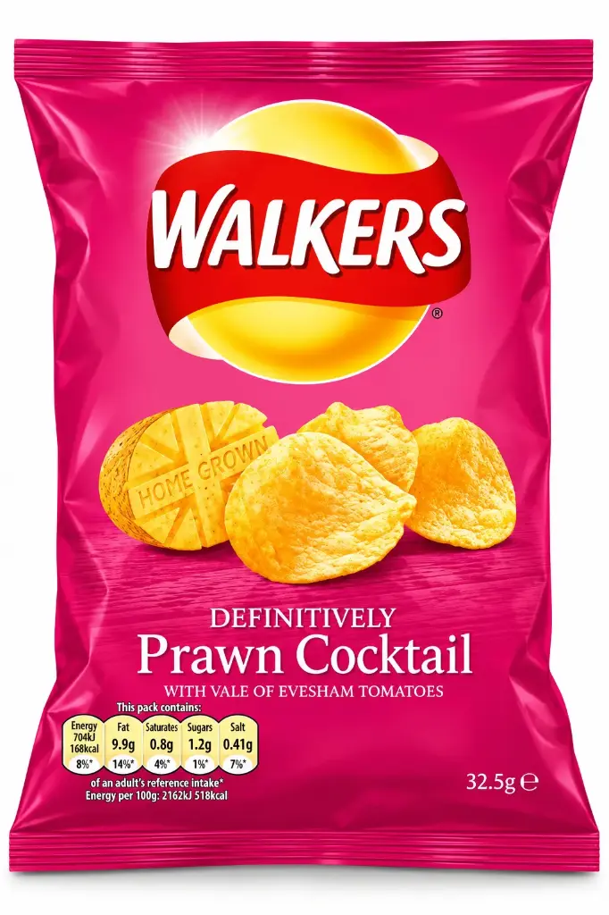 Walkers Prawn Crisps 32.5g