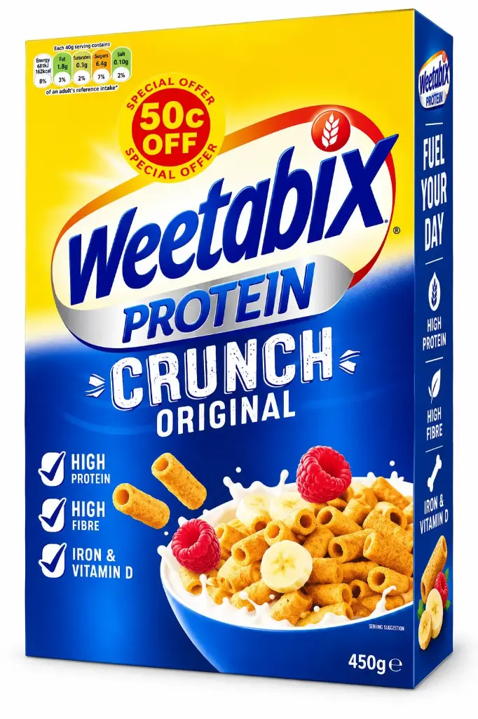 Weetabix Protein Crunch Orig. S.Offer 450g