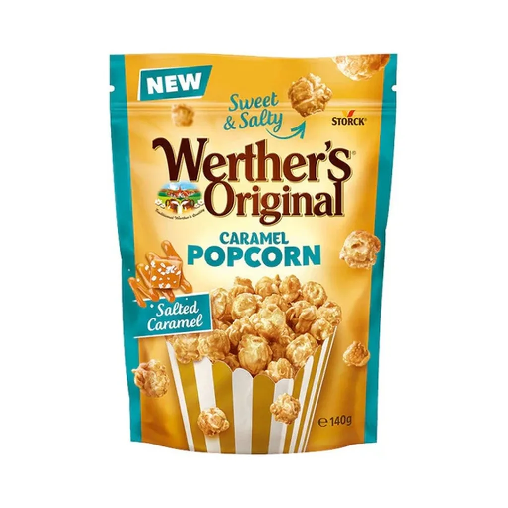 Werther'S Original Salted Caramel Popcorn 140g
