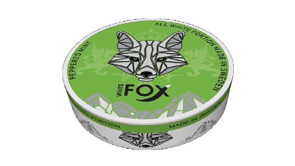 White Fox Peppermint Green