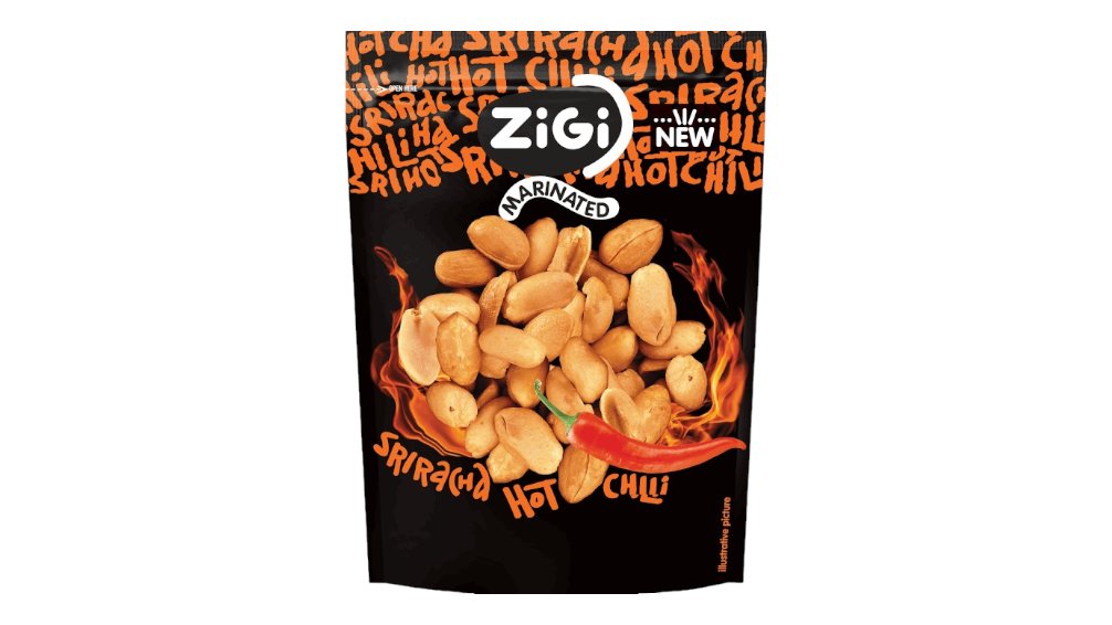 Zigi Peanuts Hot Chilli 70g