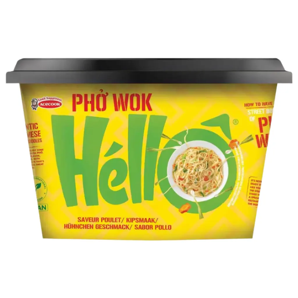 Hello Chicken Bowl Noodle, 76G