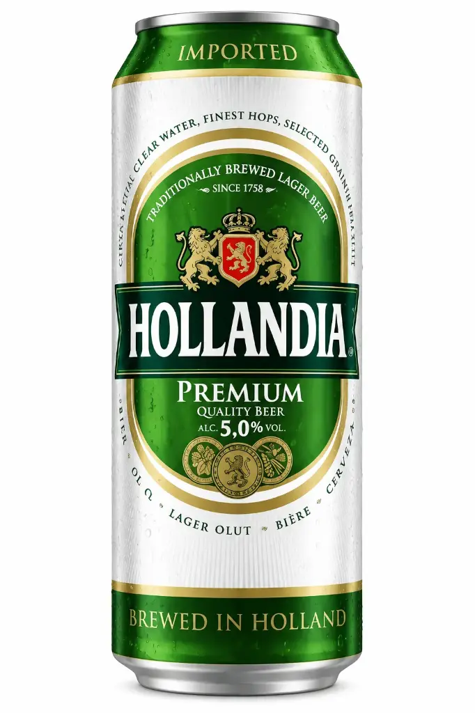 Hollandia Pilsener 500ml