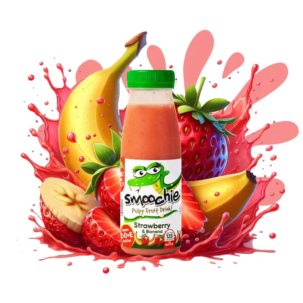 Smoochie Strawberry & Bananas 250ml