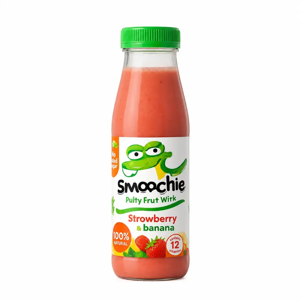 Strawberry & Bananas Smoochie 250ml