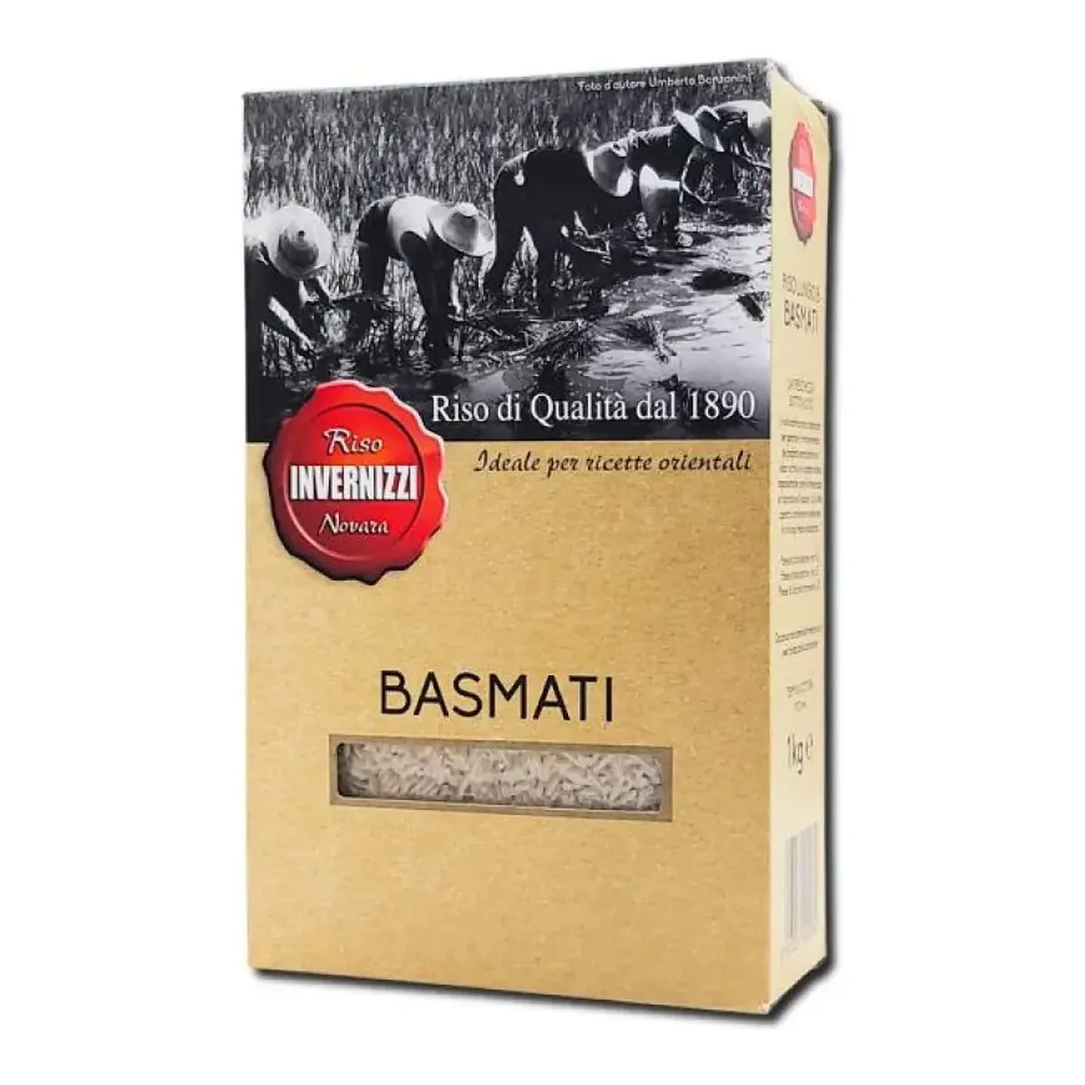 Invernizzi Basmati Rice, 1Kg