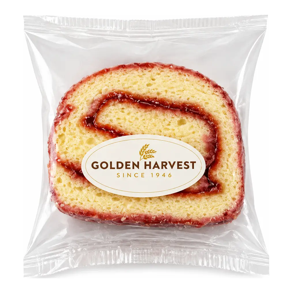 Jam Swiss Rolls Bread