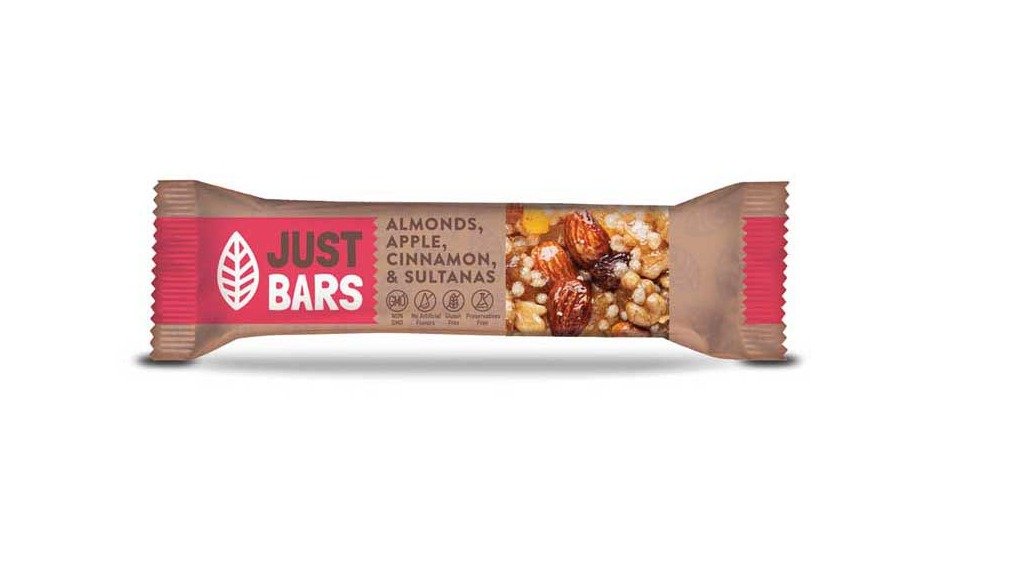 Just Bars Almonds Apple, Cinnamon & Sultanas 40G