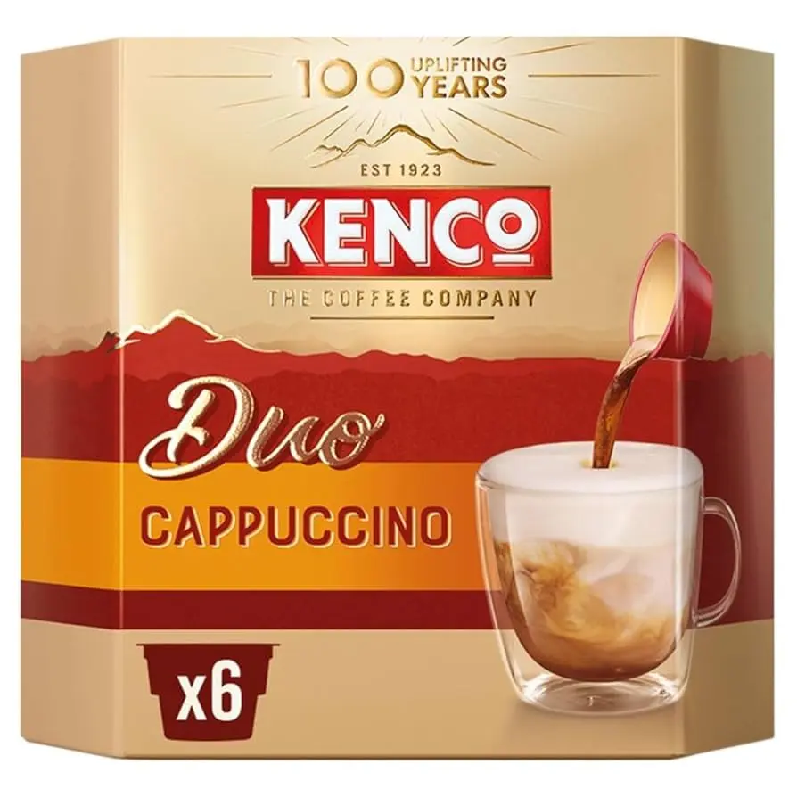 Kenco Cappuccino Duo 144g