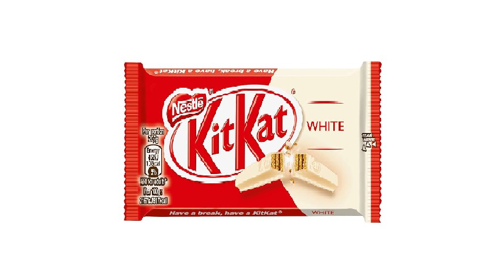 Kitkat 4 Finger White 41.5G