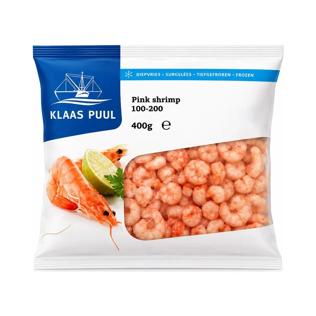 Klaas Puul Pink Shrimp 400g
