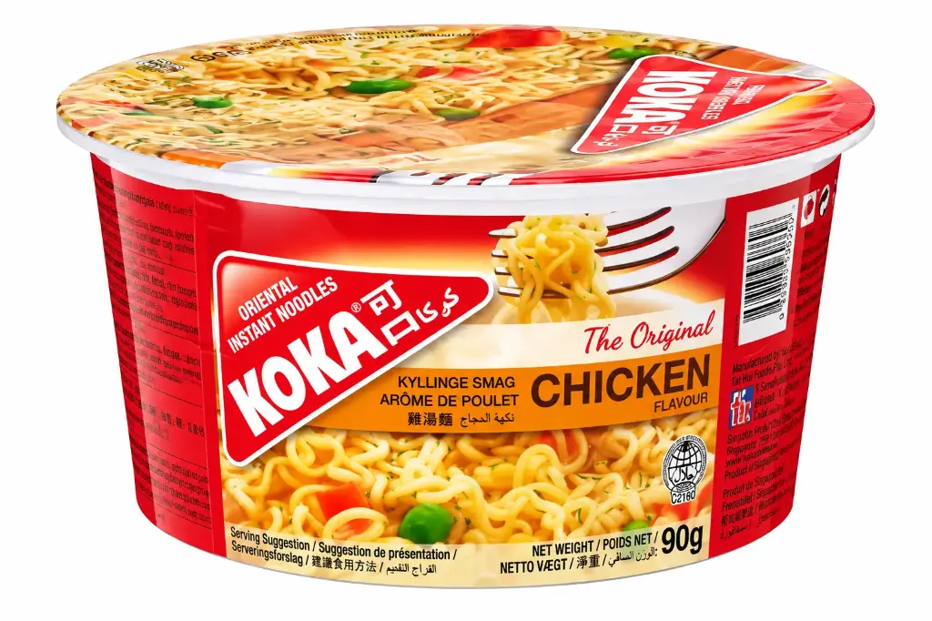 Koka Bowls Chicken Noodles 90g