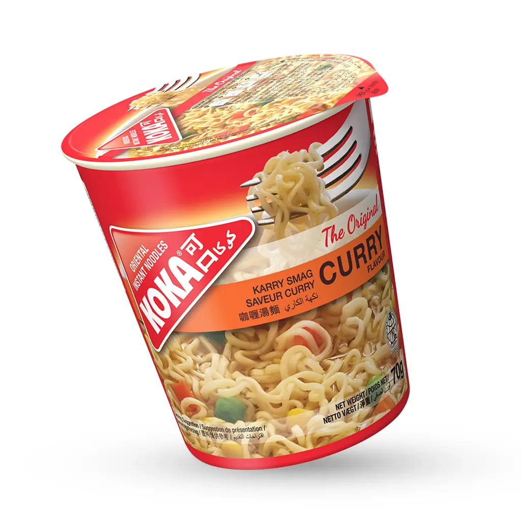 Koka Curry Noodles Pot 70g